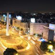 9 de Julio Avenue and Buenos Aires City Obelisk